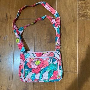 Floral Vera Bradley crossbody